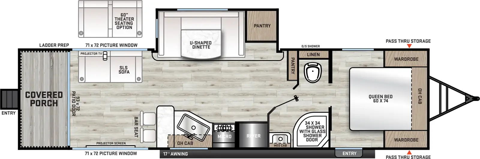 Aurora 28EPIC Floorplan